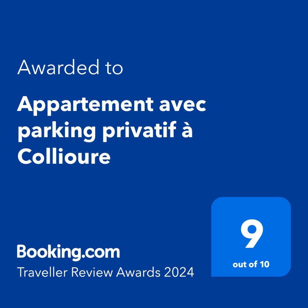 Appartement Avec Parking Privatif A Collioure Eksteriør billede
